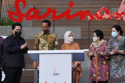 Erick Thohir Sebut Sarinah Punya Semangat Mulia yang Berpihak Rakyat Kecil