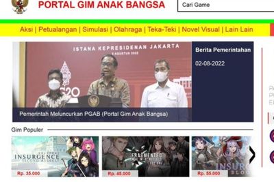 Viral Situs Portal Gim Anak Bangsa Buatan Pemerintah, Netizen Langsung Cap Jelek