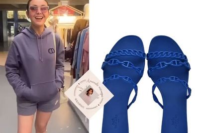 Mewah! Amanda Manopo Pakai Sandal Seharga Motor Netizen: Padahal Biasa Banget