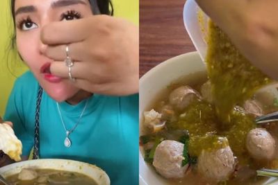 Habiskan Semangkuk Cabai saat Makan Bakso, Wanita Ini Tuai Protes: Bayarnya Lebihin Woi!