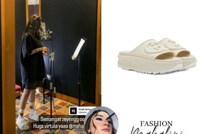 Mahalini Pacar Rizky Febian Pakai Sandal Selop Malah Buat Netizen Kesal