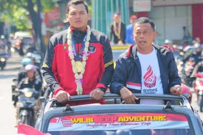 Bangga! Juara Dunia Pencak Silat, Anak Tukang Galon Diarak Bak Pahlawan