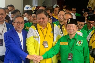 Golkar-PPP-PAN Kompak Daftar ke KPU Hari Rabu Pon, Airlangga: Dimulai dengan Hal Baik