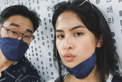 Potret Rambut Acak-acakan Maudy Ayunda Bareng Jesse Choi: Keringetan Tetep Cantik!