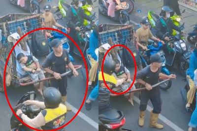 Salut! Driver Ojol ini Kasih Uang ke Anak Pemulung, Ekspresi Anaknya Langsung Sumringah