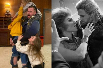Istri Chris Hemsworth Bagikan Peran Cameo di Thor: Love and Thunder, Mesra Banget!