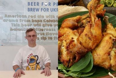 Dubes Ukraina Ngaku Suka Makan Ayam Goreng Kampung: Enak dan Punya Rasa yang Unik