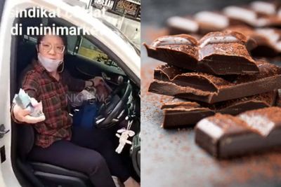 Wanita Klepto Pemilik Mobil Mewah Tercydug Curi Coklat Minimarket, Netizen: Bikin Malu