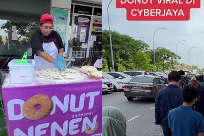 Viral, Donat Nama Unik Laris Manis Diserbu Pembeli, Antreannya Mengular Setiap Hari!