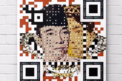 Pertama di Dunia Ada QR Art Karya Seniman Surabaya, Lebih Keren Ketimbang NFT!