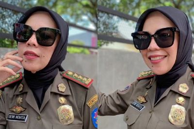 Nasib Camat Dewi Centong, Kini Berseragam Satpol PP Usai Dicopot Gegara Catwalk ala Jeje