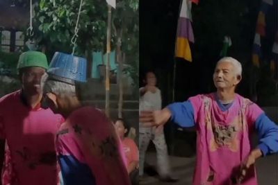 Hebat, Mbah Kakung Ini Juarai Lomba 17 Agustus Kalahkan Anak Muda, Endingnya Joget-joget