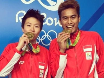 Mengenang Kado Manis Tontowi Liliyana di HUT RI, Medali Emas Olimpiade 2016