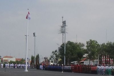 Beda dari yang Lain, Pemkot Tegal Gelar Upacara HUT RI di Jalan, Kenapa?