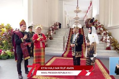 HUT ke-77 RI, Wapres Ma ruf Amin Ajak Rakyat Penuhi Panggilan Bangun Tanah Air