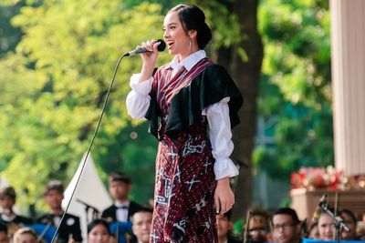 Lyodra Bikin Heboh saat Bawakan Lagu Papua di Upacara HUT RI ke-77, Begini Faktanya!