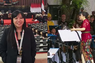 Sosok Nathania Karina, Konduktor Wanita Pertama di Upacara HUT RI, Sejak Kecil Cinta Musik