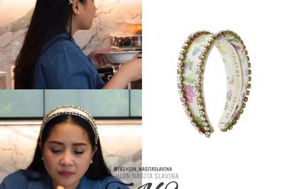 Netizen Sholawatan Lihat Harga dan Merek Bando Nagita Slavina: Ya Allah Lelet Aja Mahal