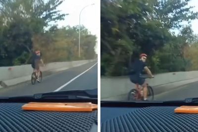 Waduh! WNA Ini Nyasar Masuk Tol di Jakarta saat Naik Sepeda, Alasanya Bikin Ngakak