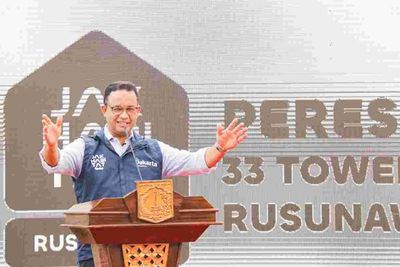 Resmikan 12 Rusunawa di Jakarta, Anies: Ini Semua Dikerjakan Kenapa? Karena Janji Politik