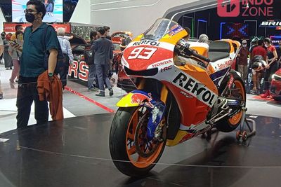 Motor Andalan Marc Marquez Mejeng di GIIAS 2022, Pengunjung Rebutan Selfie