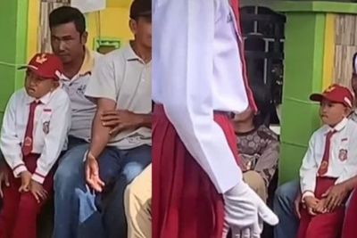 VIRAL, Siswa SD Dikeluarkan dari Barisan Gerak Jalan karena Baju Kekuningan, Ini Faktanya!