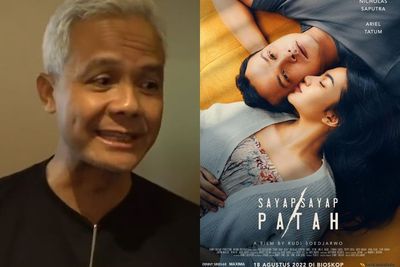 Ganjar Pranowo Ajak Nonton Film Sayap-Sayap Patah : Buat Penonton Dikoyak-koyak Hatinya