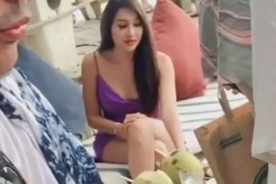 Viral Cuplikan Lucinta Luna Terciduk Liburan di Bali, Cantiknya Bikin Cewek Minder!