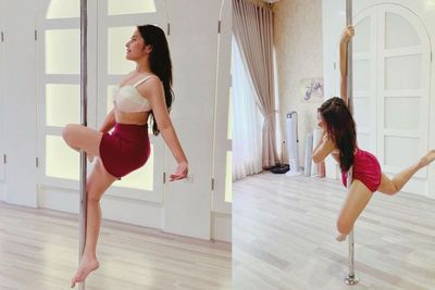 Potret Gaya Gemulai Prilly Latuconsina Pole Dancing, Kasihan dari Luwes Kakinya Lebam