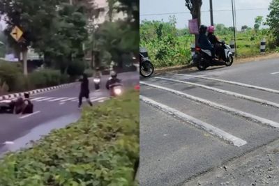 Viral Polisi Tidur yang Memakan Banyak Korban, Banyak Pemotor Jatuh hingga Terluka