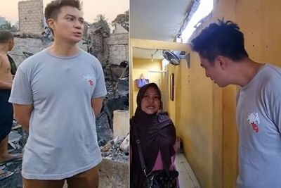 Heboh Warteg Selamat dari Kebakaran Gegara Jumat Berkah, Baim Wong Syok Tau Faktanya