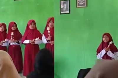 Momen Nyesek Anak SD Ini Dipeluk Gurunya Karena Tidak Ada Sosok Ibu, Bikin Mewek!