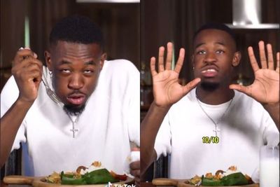 Kocak, Bule Ini Barbar Nyobain Makan Nasi Uduk, Endingnya Malah Kepedasan