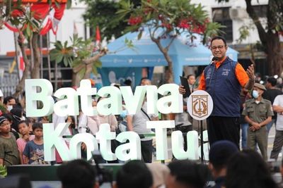 Direvitalisasi, Anies Baswedan Sebut Kawasan Kota Tua Jadi Model Jakarta Masa Depan