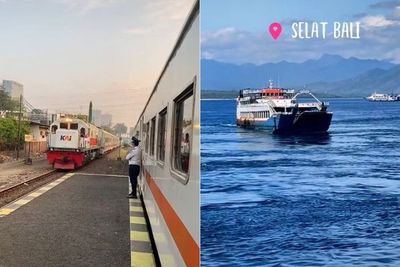Pria Ini Habiskan 24 Jam Perjalanan dari Ciledug ke Bali Naik KA, Budget hanya Rp130 Ribu