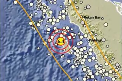 Gempa M 6,4 Guncang Kepulauan Mentawai Sumbar