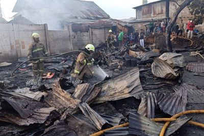 Petugas Simpulkan Kebakaran 40 Rumah di Jatinegara Diduga Akibat Korsleting Listrik