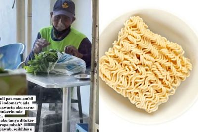 Demi Makan Mie Instan, Kakek Tua Ini Sampai Minta Barter dengan Sayuran