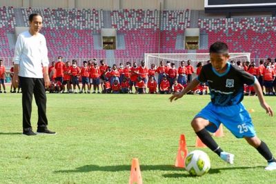 Presiden Jokowi Resmikan Papua Football Academy: Semoga Jadi Penggawa Timnas Indonesia