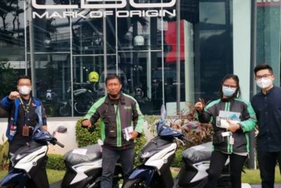 Yamaha-Grab Kerja Sama Buat Program Tukar Motor Gratis untuk 10 Driver yang Beruntung