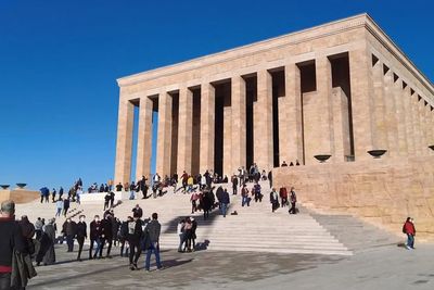 Melihat Mausoleum Atatürk, Makam Pendiri Turki Berdiri Megah Bertabur Marmer