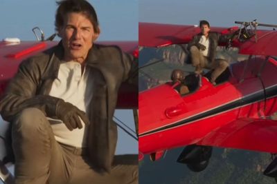 Tom Cruise Nekat! Nangkring di Pesawat yang Lagi Terbang saat Syuting Mission Impossible