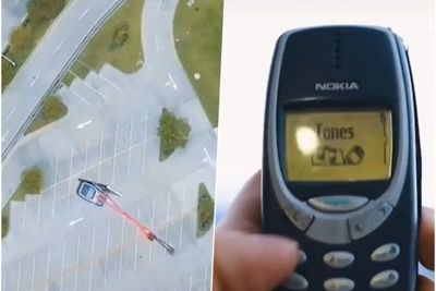Gokil! Nokia Jadul Dijatohin dari Drone tapi Masih Nyala, Beda dengan HP Android