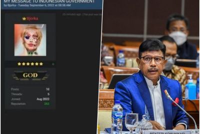Hacker Kirim Pesan Idiot, Menkominfo Johnny Balas: Yang Langgar Undang-undang Salah
