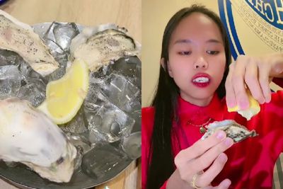 Wanita Ini Kesal Dinyinyiri saat Makan Oyster: Emang Cantik Doang yang Boleh Makan Mewah