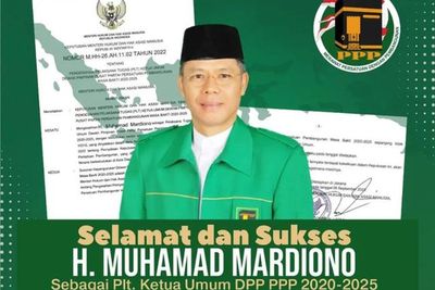 Disahkan Jadi Plt Ketum PPP, Mardiono Ingin Temui Presiden Jokowi