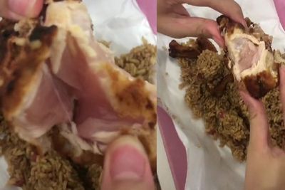 Apes! Beli Nasi Goreng Ayam Via Online, Wanita Ini Temukan Ayamnya Mentah: Mana Mahal Lagi