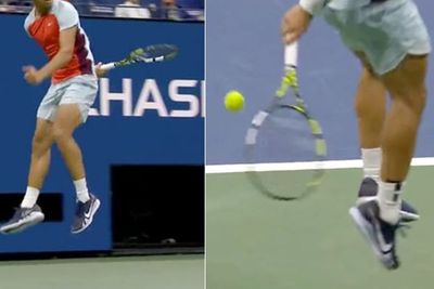 Keren! Petenis Carlos Alcaraz Pamer Skill Pukulan Belakang di US Open 2022