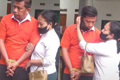 Viral Pasangan Ini Parodikan Momen Mesra Ferdy Sambo & Istri saat Rekonstruksi: Mirip!