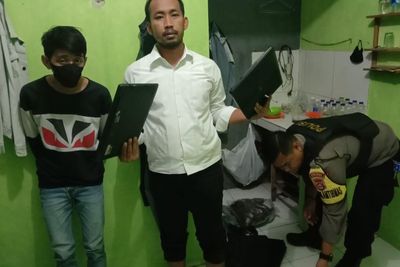 Jual Laptop Curian Milik SD lalu Dijual Lewat Facebook, Pria Ini Langsung Diciduk Polisi